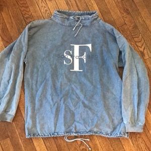 San Fran Blue Jean Pullover